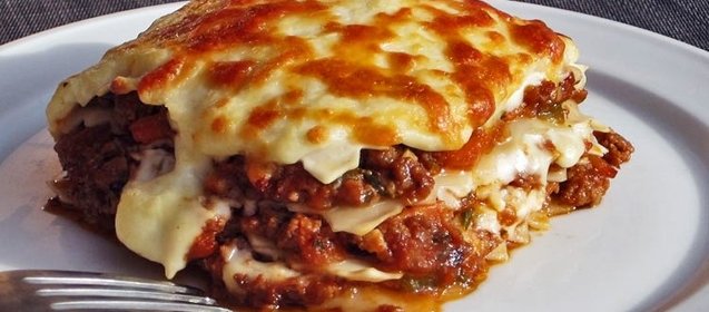 Лазанья в микроволновке