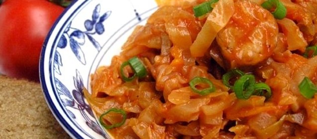 Капуста в микроволновке