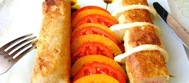 Крабовые палочки в тесте