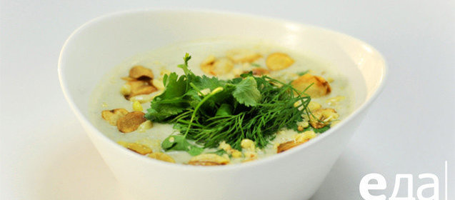 Картофельно-грибной крем-суп