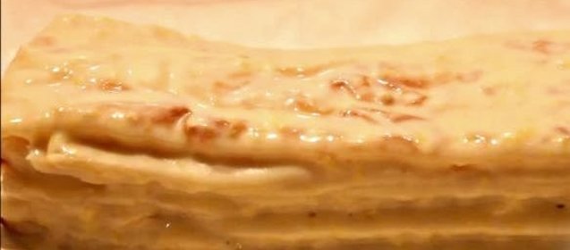 Торт «Наполеон» с заварным кремом